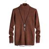 Clothes Men 'S Knitwear Solid Color Turtleneck Turtleneck Sweater Men 'S Bottoming Sweater
