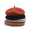 Wool Beret for Ladies Korean Style Autumn and Winter Warm  Thin and Breathable  Japanese Painter's Hat  Octagonal Hat