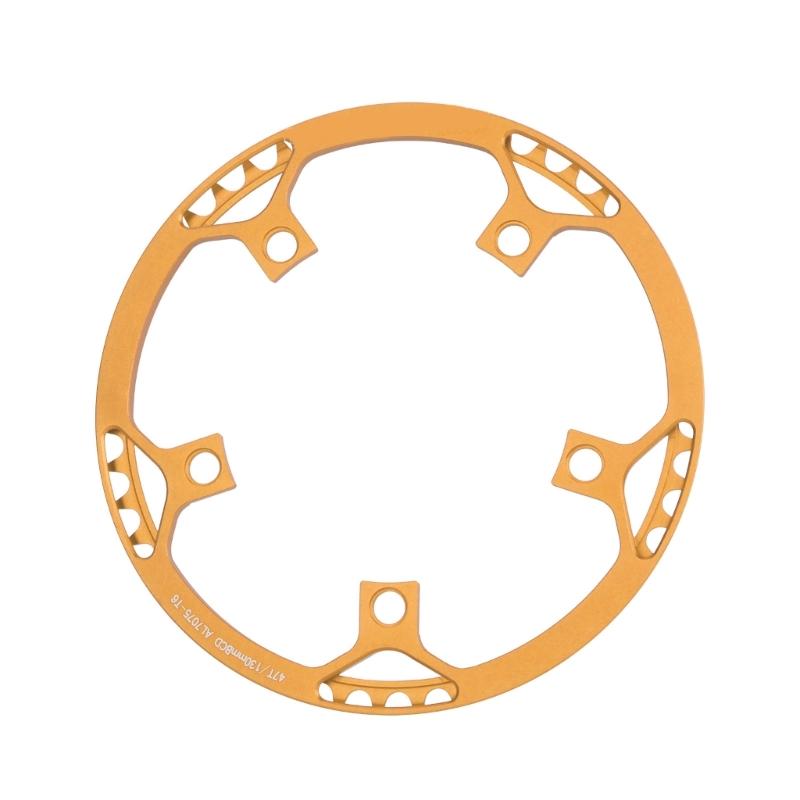 130mm BCD 45T 47T 53T 56T 58T Single Speed Chainwheel for Folding Bikes Aluminum Alloy Folding Bike Chainring Crankset