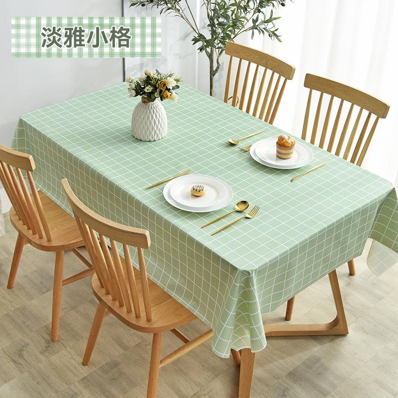 Waterproof, Oil-proof, Washable PVC Tablecloth, Decorative Tablecloth, Home Decoration Tablecloth
