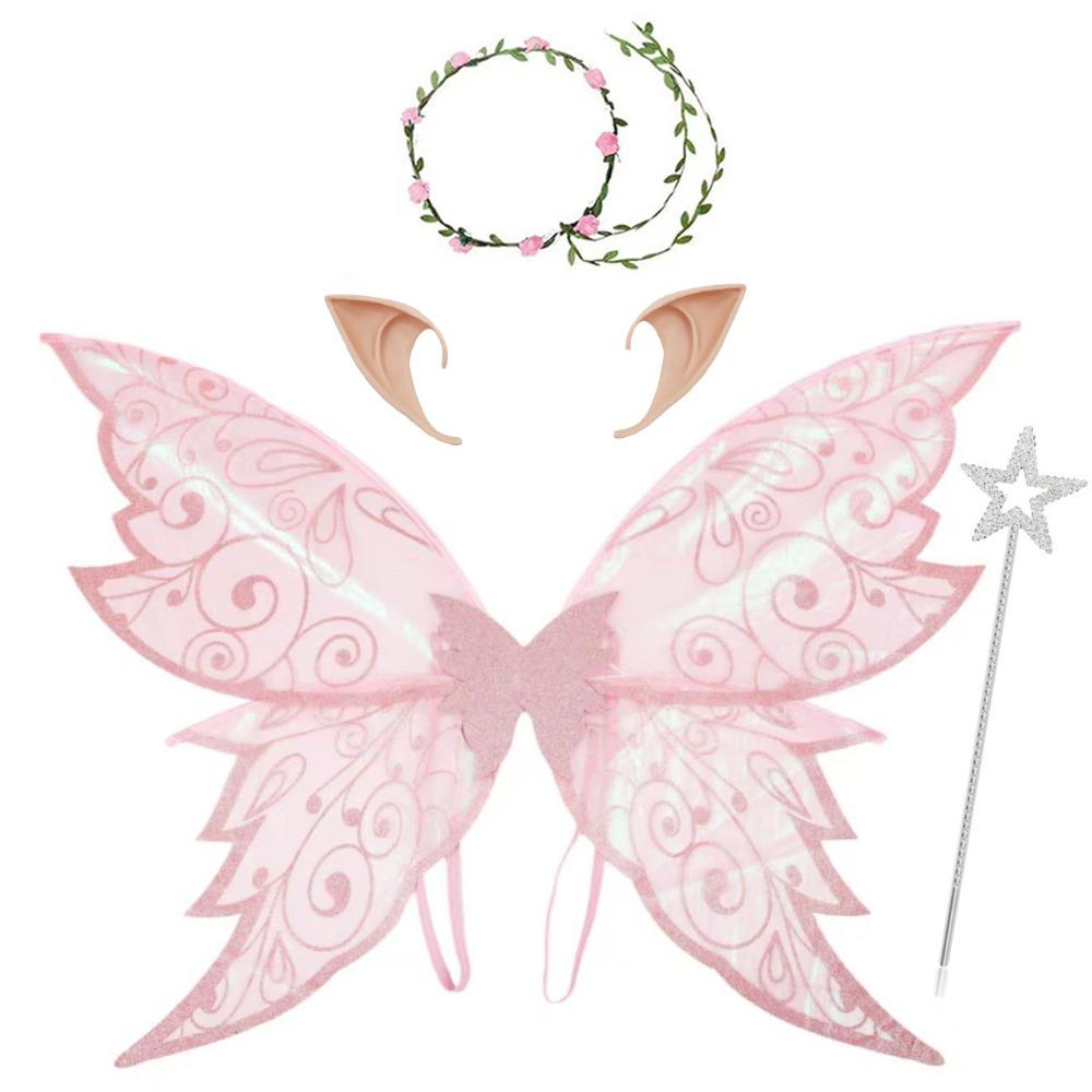 Dress Up Butterfly Fairy Elf Wings Fancy Costume Wings  Adults Children