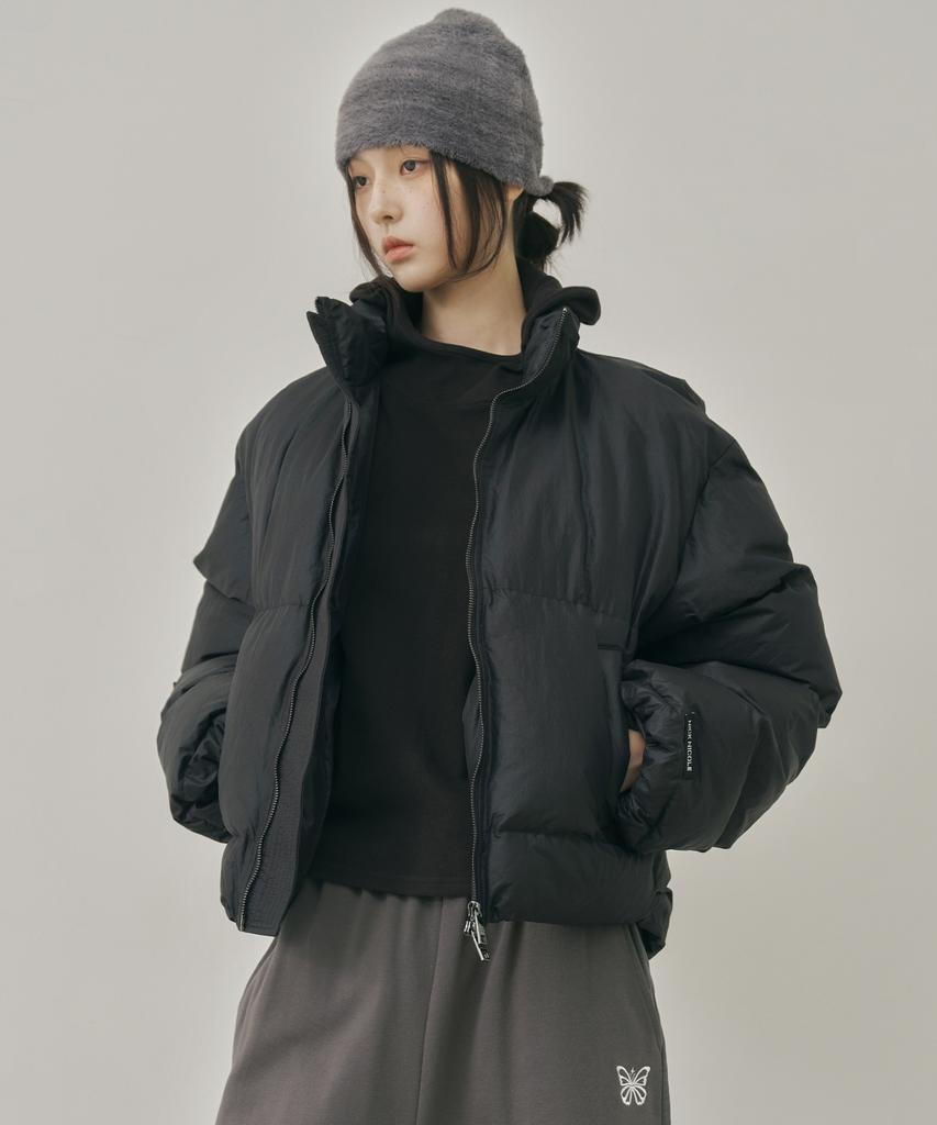 Nick&Nicole Embrodidered Puffer Padding_Black
