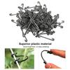 100Pcs Grape Grafting Clips Garden Plant Vegetable Vine Fixing Clamp Black