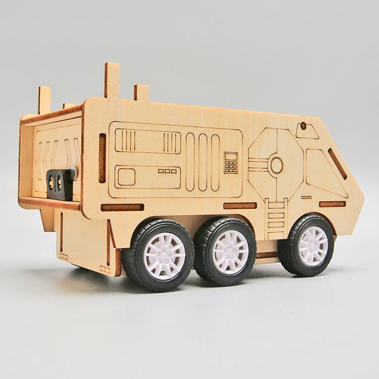 Science And Technology Small Production Mars Transport Vehicle DIY Primary And Secondary Physics Steam Science Experiment Material Package Invention