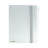 Sun-Star Stationery Clear File, Multi-functional, with Elastic Band, A5 Size, Silver Gray, S2178206