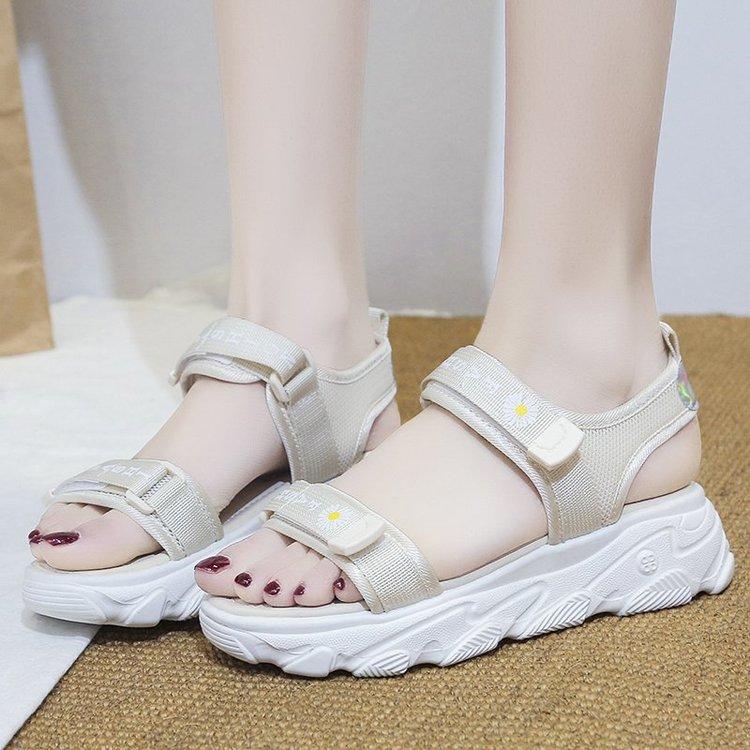 Daisy Sandalias Deportivas Mujer 2021 Nuevo Verano Zapatos de Mujer de  Suela Gruesa Casual Plataforma Estudiantil Slope Heel Zapatos de Playa  comprar a buen precio — entrega gratuita, reseñas reales con fotos — Joom