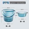 Yicang Thickened Plastic Water Bucket & Basin Set