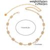 Ingemark Luxury Full Rhinestone Waist Belly Belt Chain Women Summer Beach Bikinis Sexy Adjustable Wasitband Rave Body Jewelry