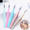 New Stainless Steel Isolation Tweezers for Eyelash Extension High Precision Separation Tweezer Fiber Tip Volume Isolation Tools