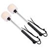 Asdays Bass Drum Mallets, Drumsticks, Percussion Instruments, Non-Slip, Bass Drum, Band, Marching, Set of 2