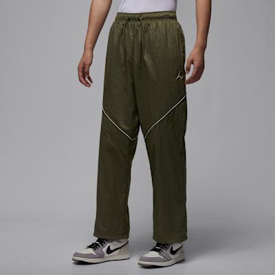 Jordan Casual Pants Men s Medium Olive Green Moderate Cuffed Pants M