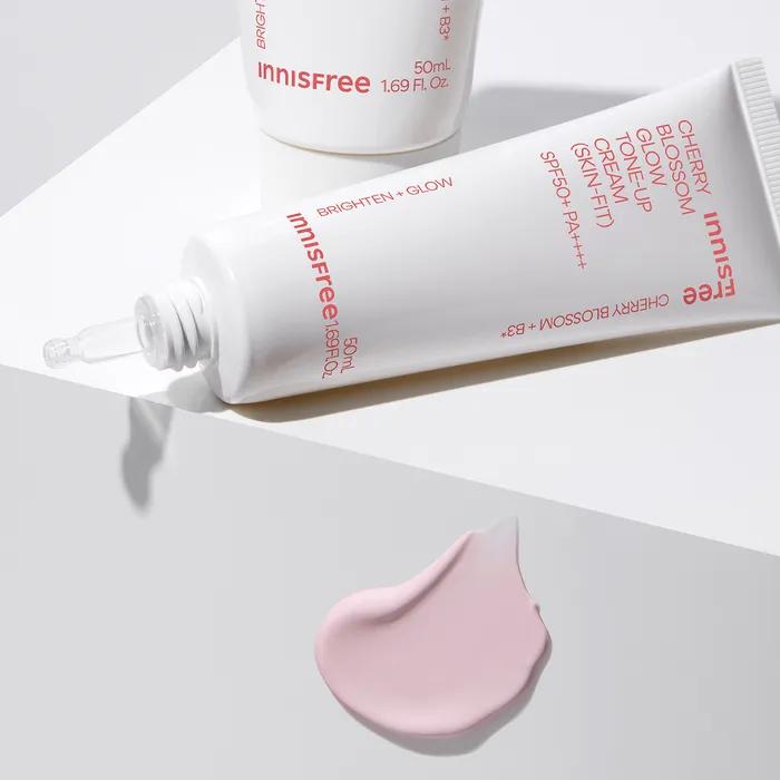 King Cherry Blossom Glow Skin Fit Tone Up Cream 50mL