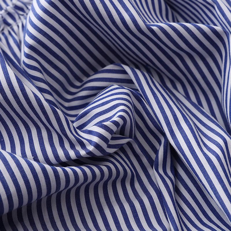 Pure Cotton Shirt Women's Five-quarter Sleeve Summer Dress New Loose Pure Cotton Top Shirt