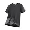 T-shirt in Seta di Ghiaccio Moda Uomo Casual Asciugatura Rapida Manica Corta Fresca Traspirante Larga Top Sportivo Uomo Slim Traspirante Casual Manica Corta