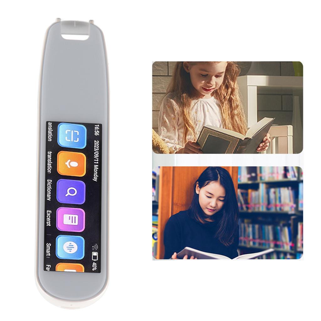 Scanning Translator Smart WiFi 2.99in Touchscreen 131 Online Voice Translation Offline Translation Dictionary Recording Scan Reader Pen