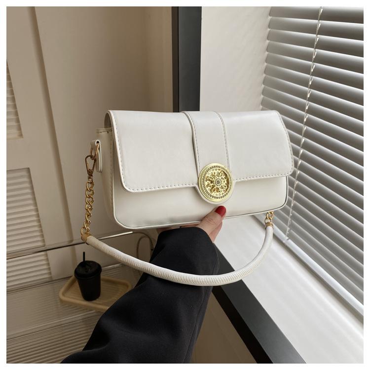 Minority women's diagonal cross hand-held single shoulder small square bag armpit bag