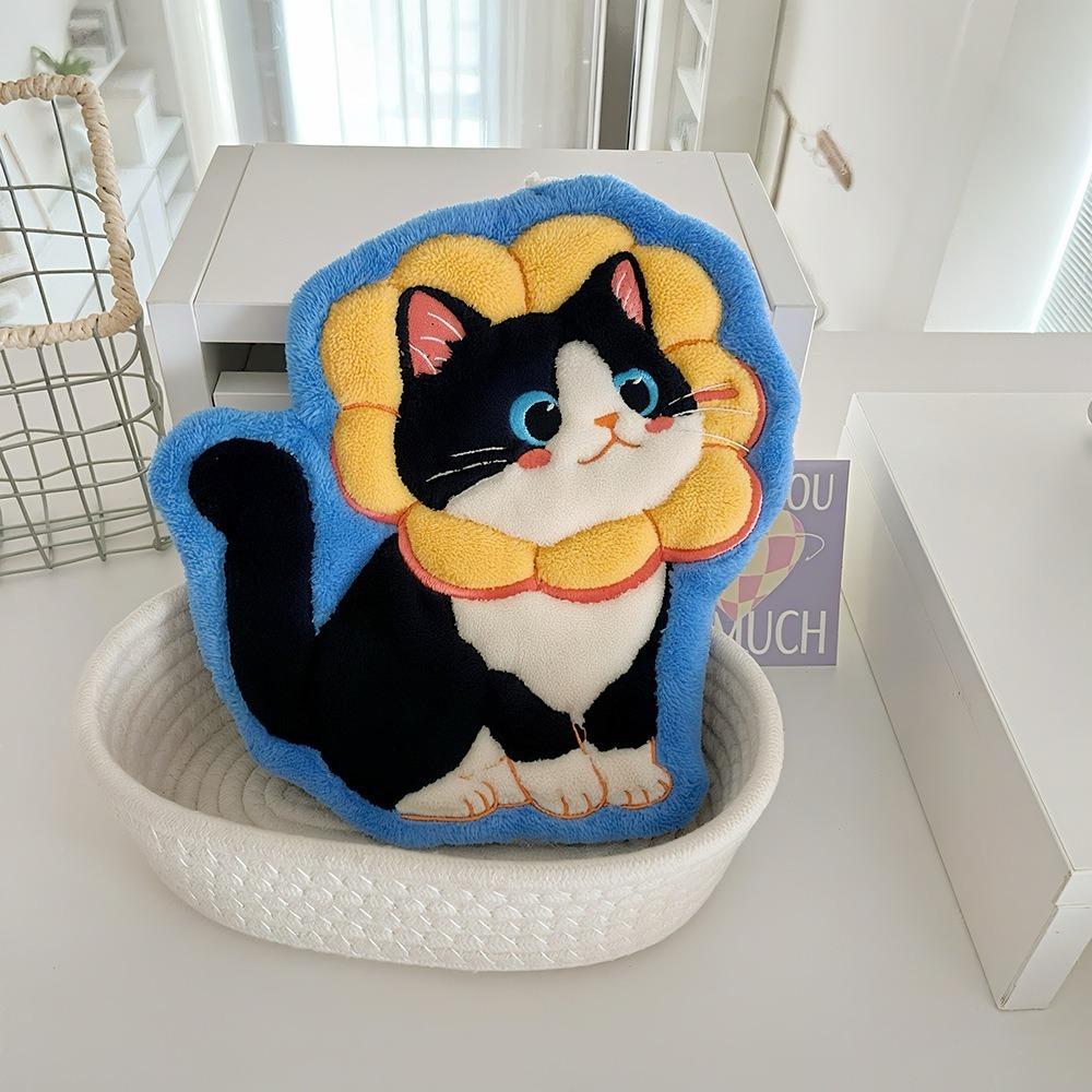 Soft Hand Towel Coral Fleece Washcloth High Quality Toilet Handkerchief  Kitchen