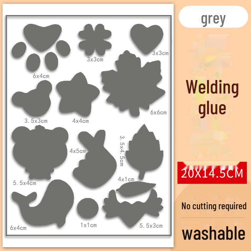 Autocolante cu patch-uri colorate cu desene animate: Reparații autoadezive, fără cusături, fără cusături pentru jachete și haine