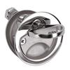 Boat Cam   Stainless Steel Floor Buckle   with Back Plate and Red Dot Indicator for Ships Yachts RV