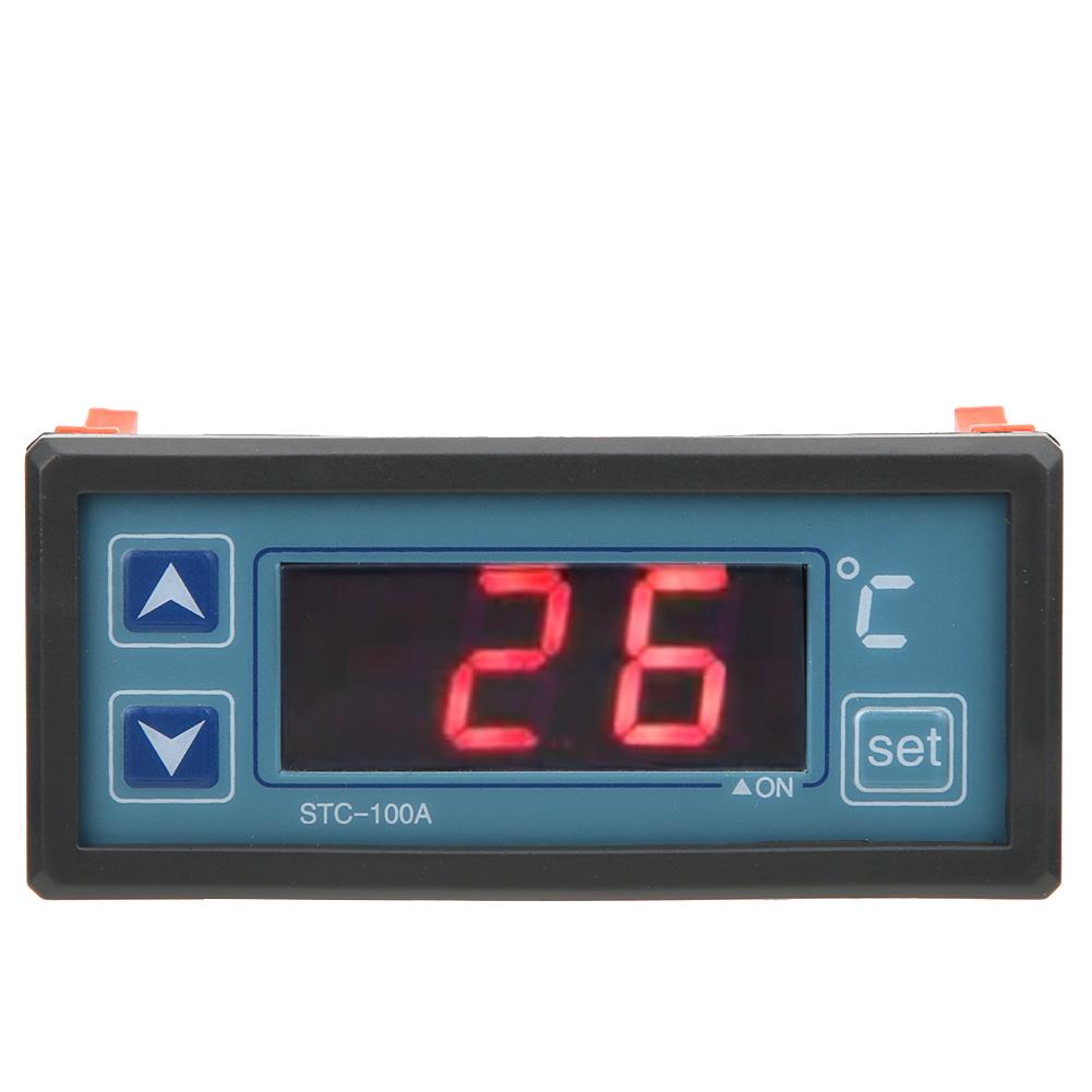 STC 100A  50 Celsius  99 Celsius  Range Temperature Controller Support for Refrigerating Heating Mode