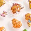 3D Mini Animals Sticker Kawaii Cartoon Planner Decorative Waterproof Sticker Diy Scrapbook Gucka Decor Patch
