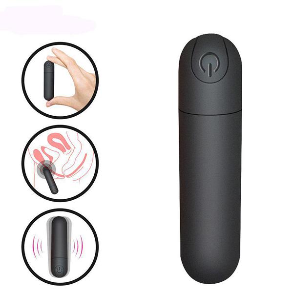 Mini Adult Vibrating Bullet Waterproof Vibrator G-spot Massager Shake Rechargeable USB Vibrator