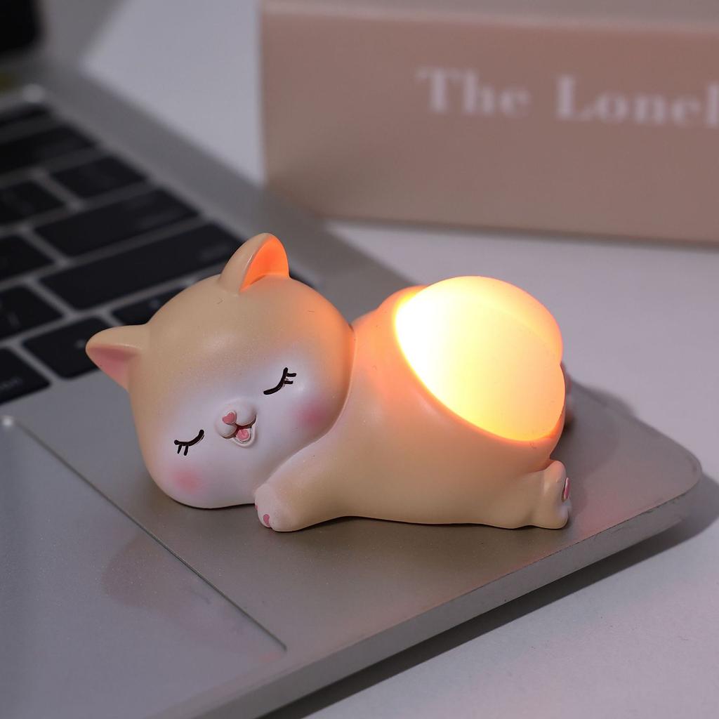 New Cute Pinch Bounce Butt Decompression Toy Cartoon Doll Soft Bounce Butt Small Light Office Desktop Ornament