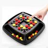Beads Game Colorful Matching Rainbow Ball for Early Education Exercise Logical Thinking Improve