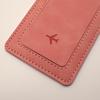 Multicolor PU Leather Passport Cover & Luggage Tag Set