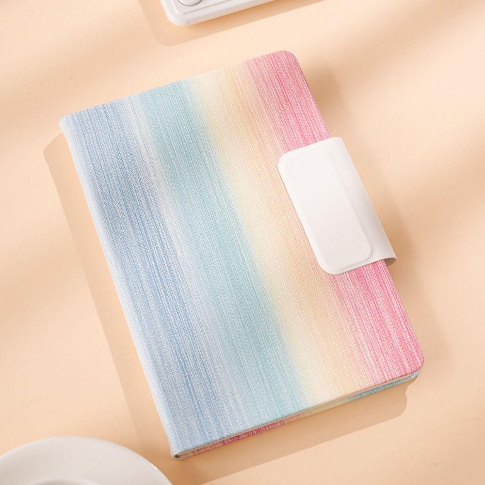 With Magnetic Buckle Business Office Notepad 200 Pages Students Notebook Diary Agenda Organizer
