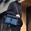 Business Style Crossbody Bag for Men's Large Capacity Commuting Multi-functional Chest Bag Motorcycle One-shoulder Riding Postman Bag