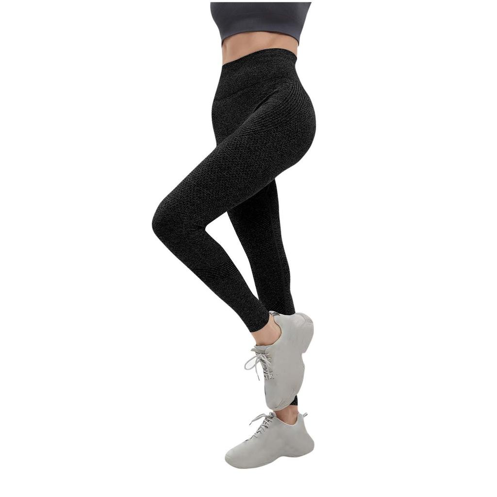 TY Hochtaillierte Nahtlose Yogahose - Po-Hebend, Enganliegend, Hochelastische Fitness-Leggings