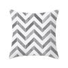 Simple Style Home Decoration Abstract Geometric Grid Black and White Lines Light Luxury Sofa Waist Support Pillow Cover Cushion