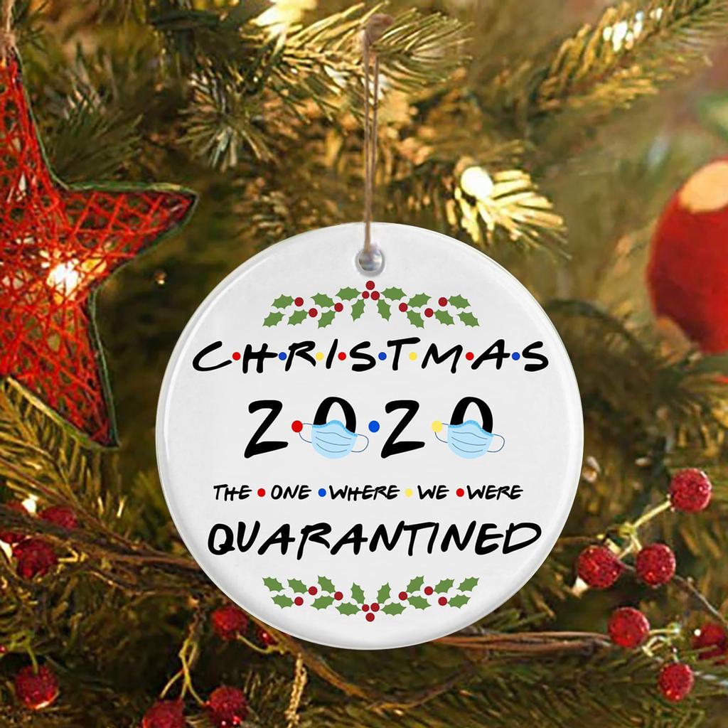 Vánoční ozdoby 2020 Dárek pro přátele Sváteční dekorace Zdobení stromku