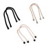 Rope Handle Replacements with Canvas Insert for Handbags Beach Bag Tote Canvas Handbag Purse Handles Replacement Straps