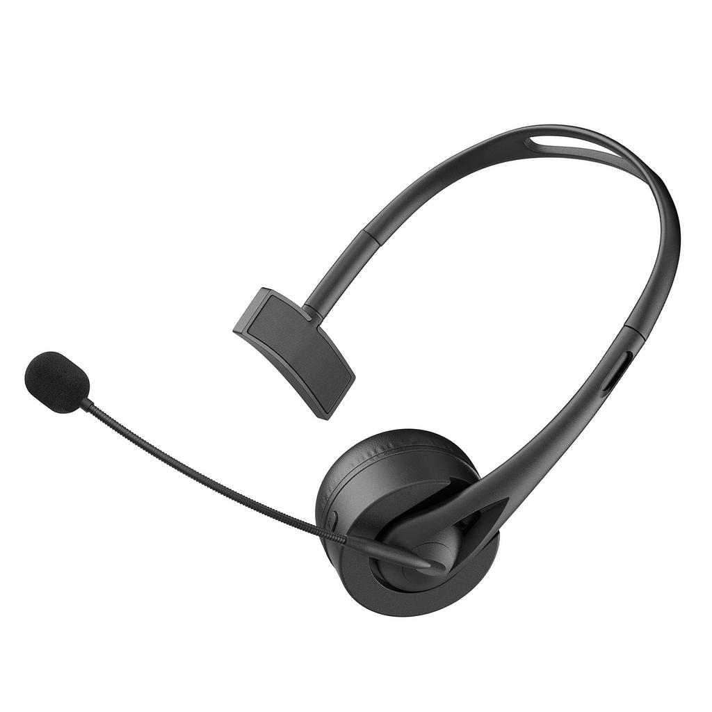 Wireless Headset with Microphone Noise Cancelling Wireless Headset for Work Home/Office/Call Center/PC/Computer/Laptop
