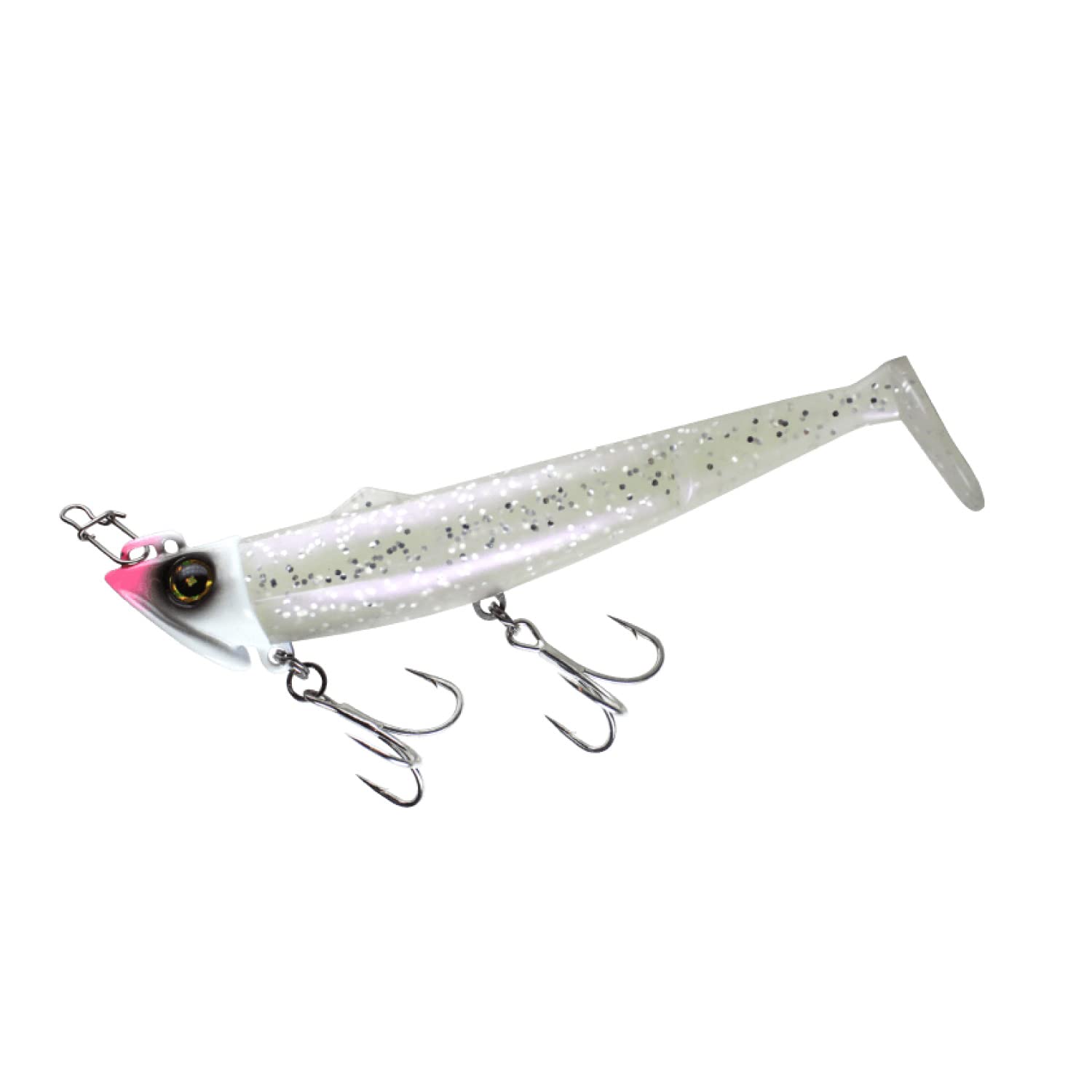 

Hayabusa FS443 Jackeye Furifuri Shad 40 г Pearl Glow Silver Lame #1