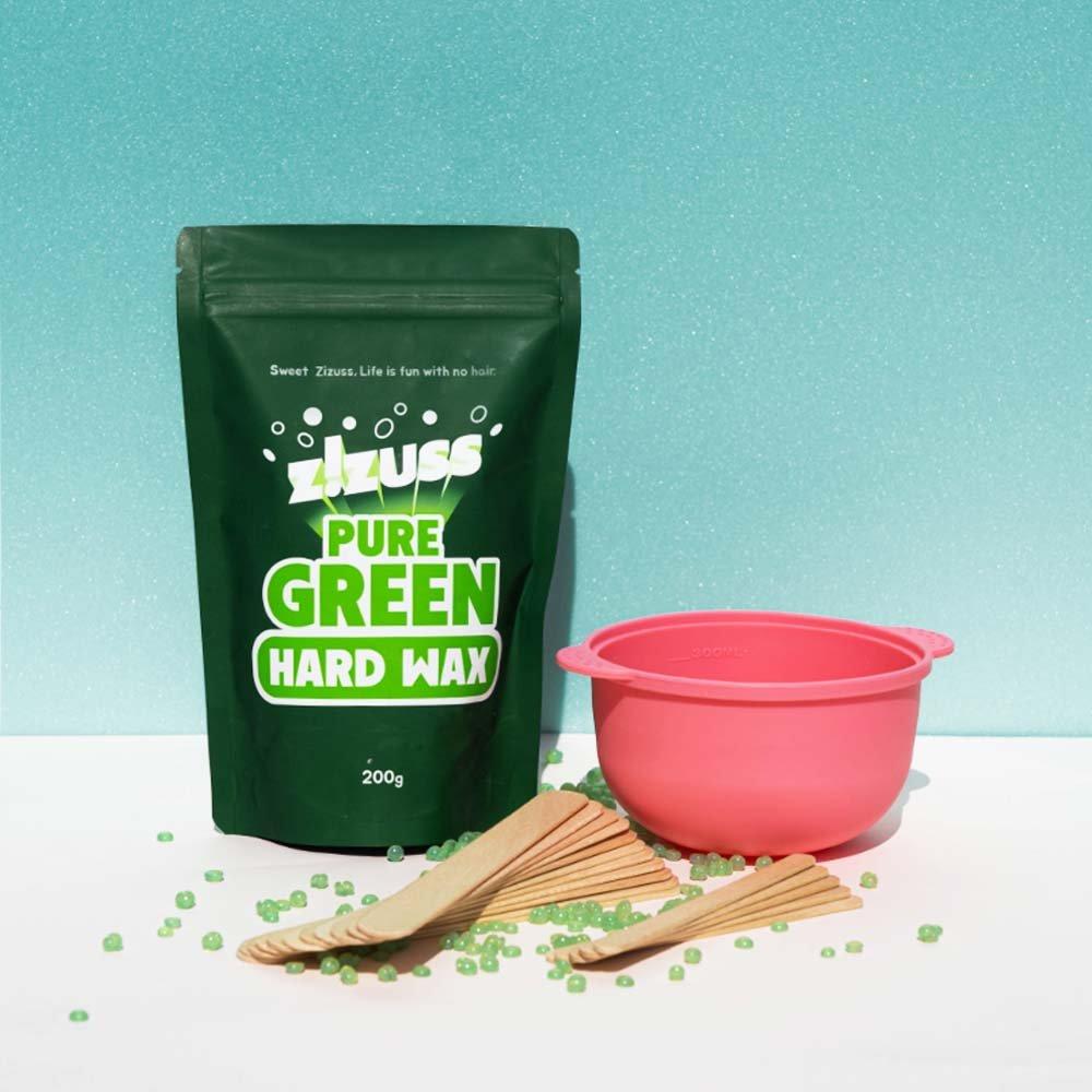 ZIZUSS Self Waxing Kit Pure Green 200g
