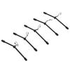 5Pcs Fishing Anti-TangleLure Plastic Balance Snaps Balance Connector Tackle