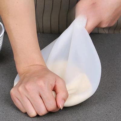 Silicone Dough Kneading Bag Non-stick Dough Bag Fresh-keeping Dough Bag Thickened Dough Resting Bag Dough Kneading Pad