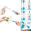 11piece Household Brush Set For Cleaning Narrow Bottles And Conduits With Soft Nylon Bristles