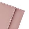 Women Wallet Long Wallet Trifold PU Large Capacity with Leaf Pendant Portable Card Holder Wallet