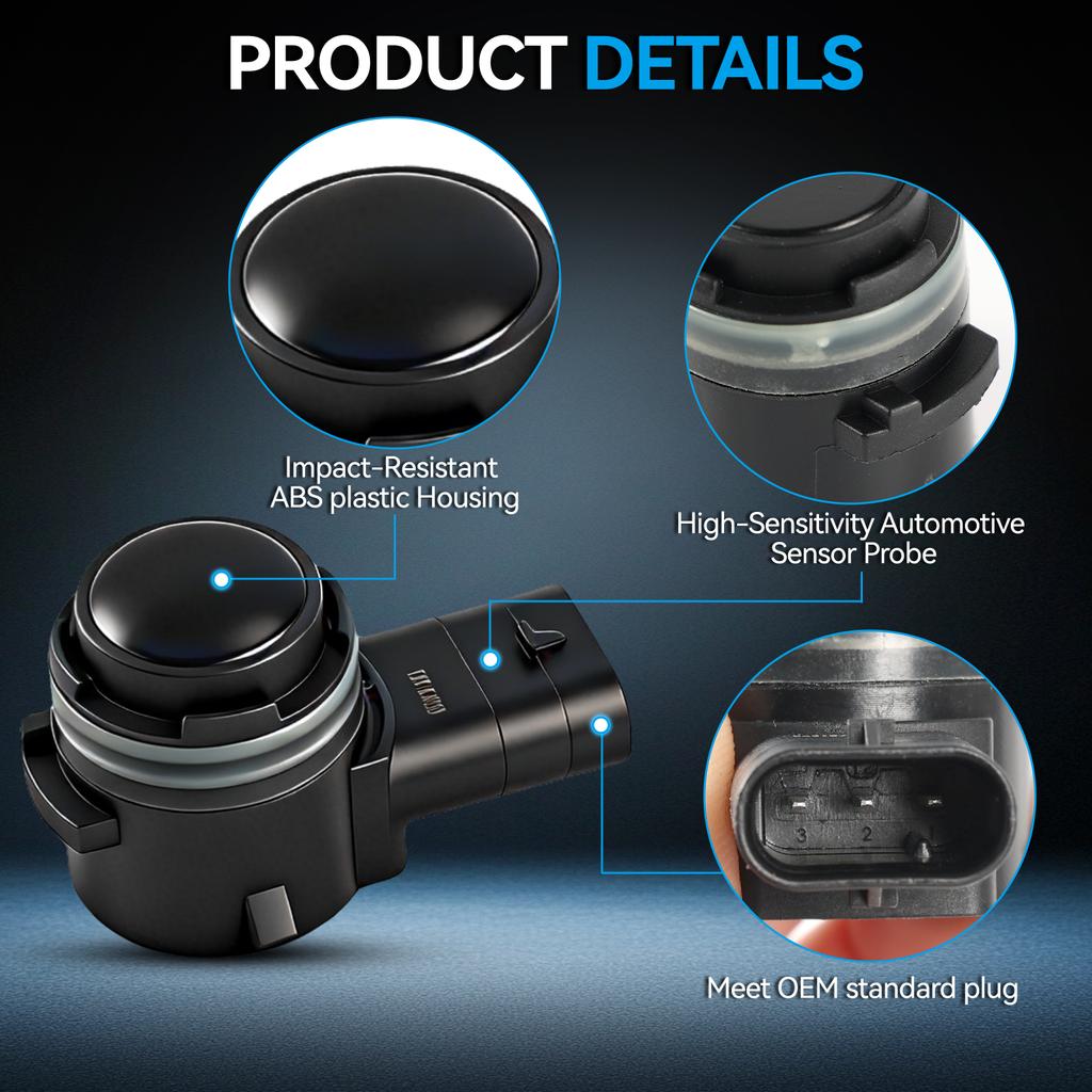 Sensor de Estacionamento PDC Para A4 A5 A6 A7 Q3 Q5 TT BMW X1 X2 X3 X4 X5 Mercedes-Benz Classe A B E S Seat IBIZA Skoda FABIA VW Golf Polo Passat 5Q0919275