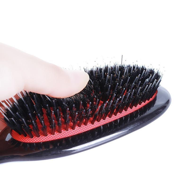 1Pc Oval Nylon Hair Comb Mini Anti-Static Hair Scalp Massage Comb Hairbrush Salon Hair Brush Styling Tool