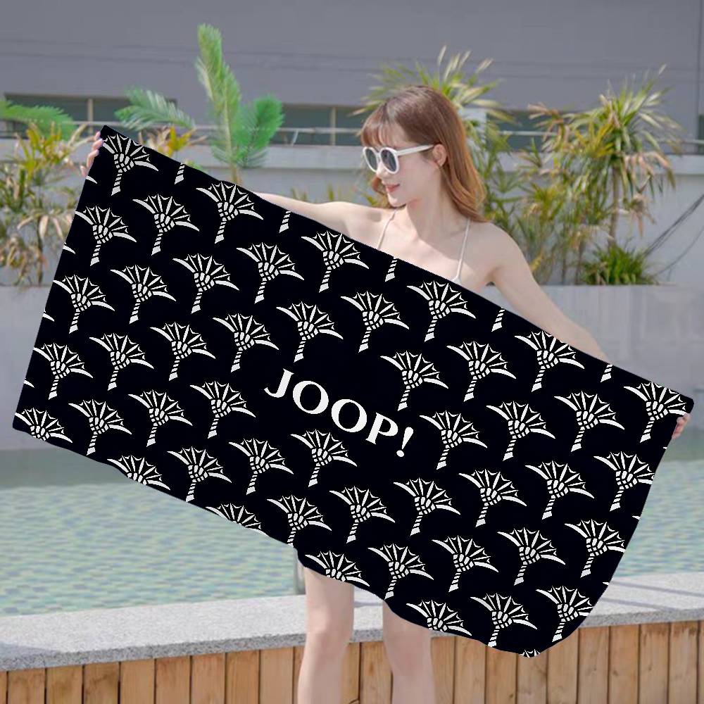 Dalangpa White Funny Printed Joop Big Microfiber Beach Towels Quick Dry Towel Sand Beach Towels Pool Towel For Travel Swim Pool Yoga