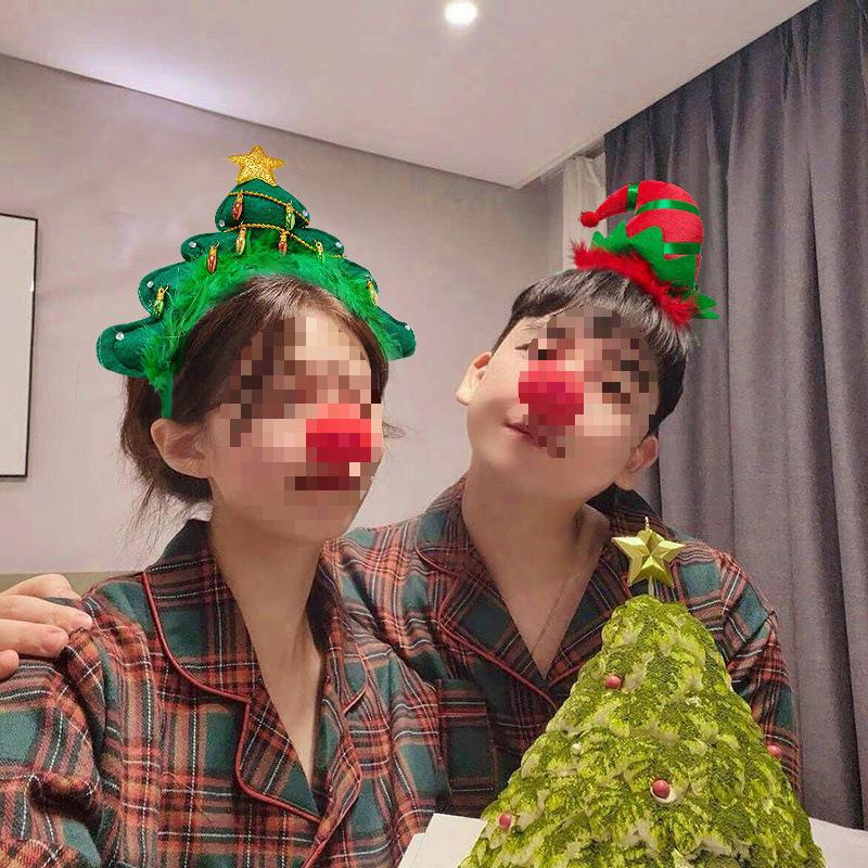 Christmas Tree Hat with Cute Santa Legs - Festive Headwear for Men & Women, Perfect Christmas Gift & Photo Prop