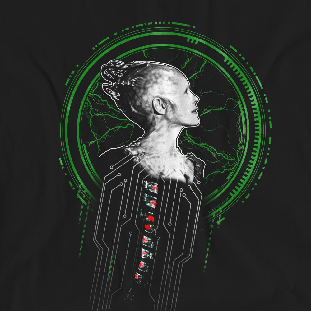 STAR TREK Unisex Erwachsenen Borg-Königin T-Shirt