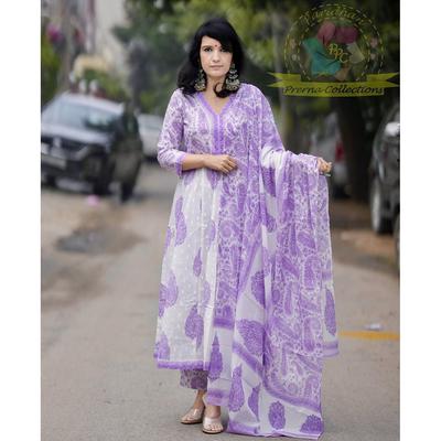 Ensemble Salwar Kameez pour Femme Bollywood Indien Pakistanais Haut Tunique Kurti Tenue de Soirée SC-2186