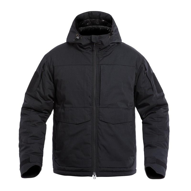 Thick Coat Camouflage Black Multicam Field Jacket For Adult Men