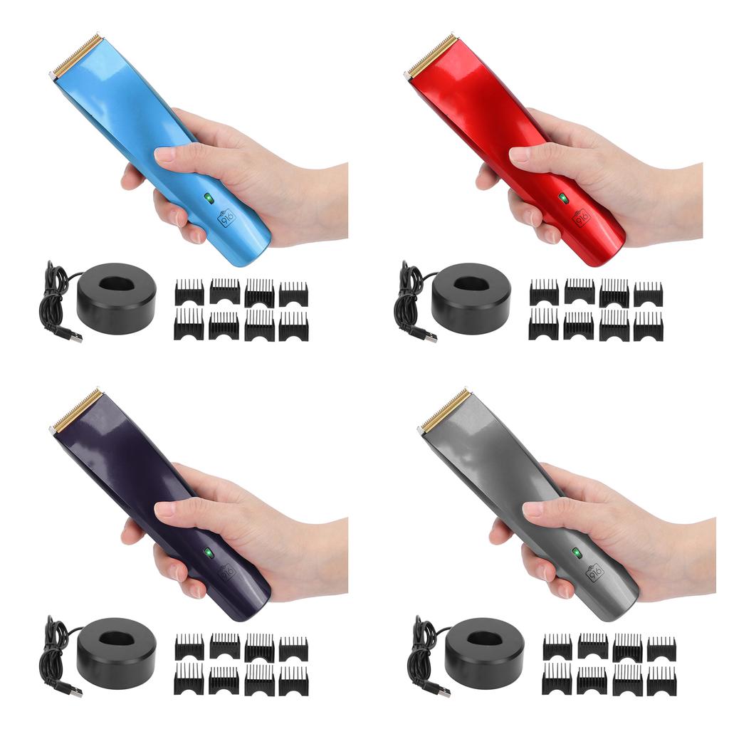 Electric Hair Clipper Stainless Steel Cordless Professional Men\'s Haircut Grooming Trimming Kit